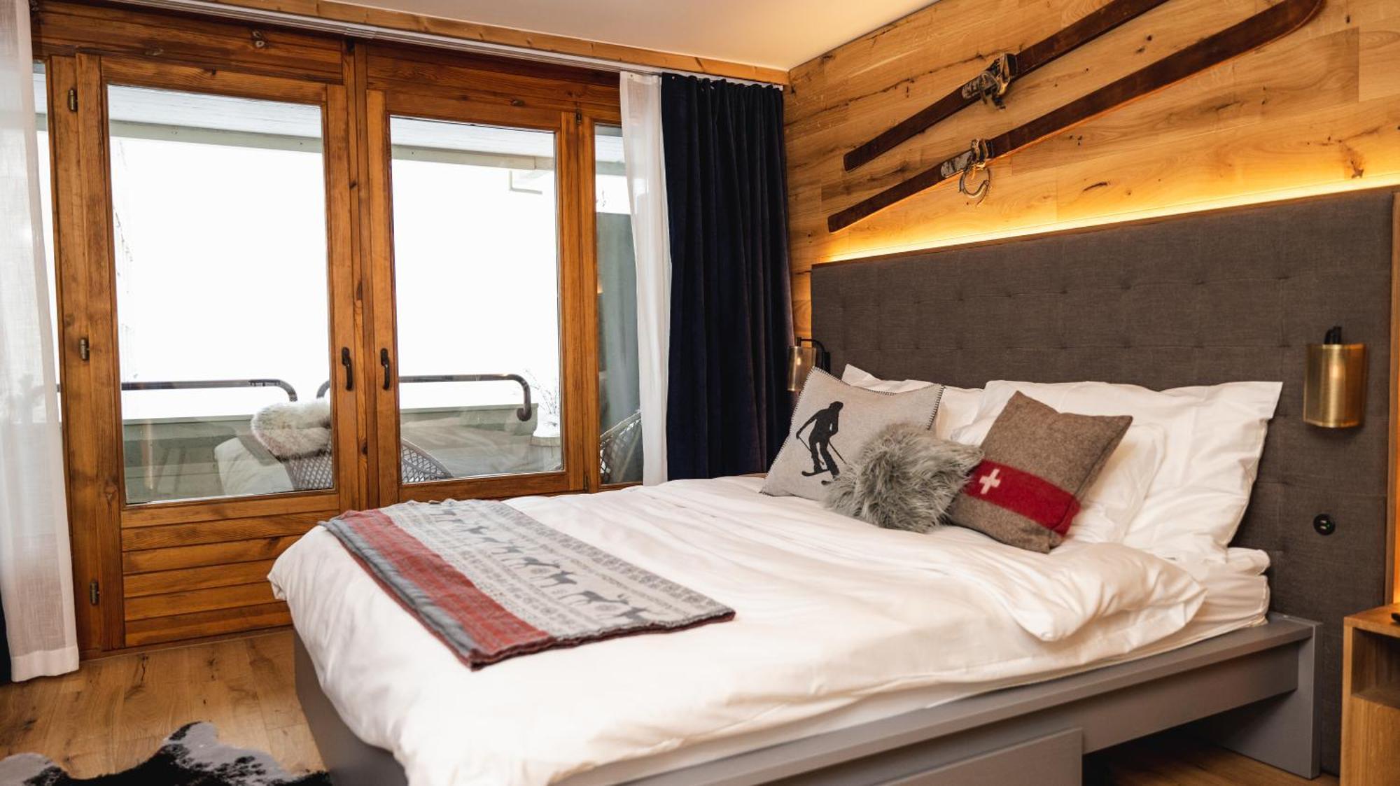 Wunderstay Alpine 403 Centric Studio Balcony/View Davos Esterno foto